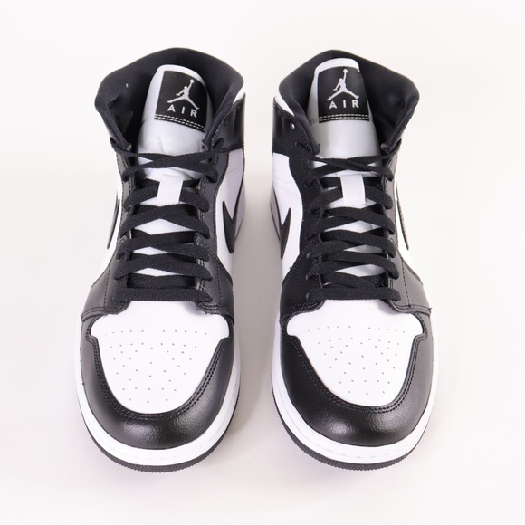NIKE AIR JORDAN 1 MID PANDA(WOMEN’s RELEASE SEE SIZE CONVERSION) - Picture 5 of 7